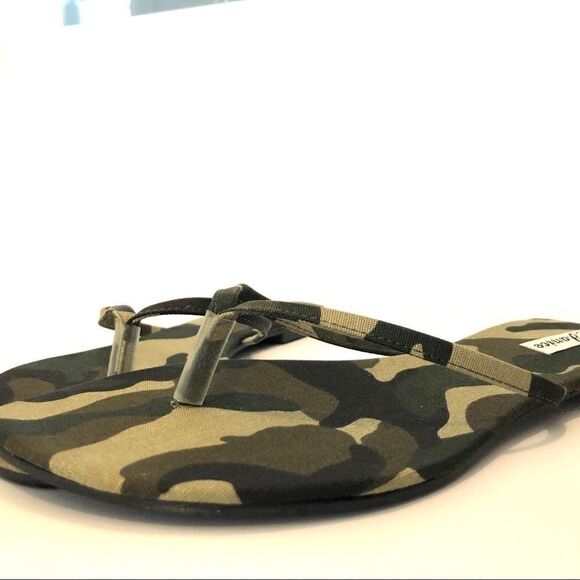 Camouflage camo green olive drab sandals thongs - Picture 15 of 15